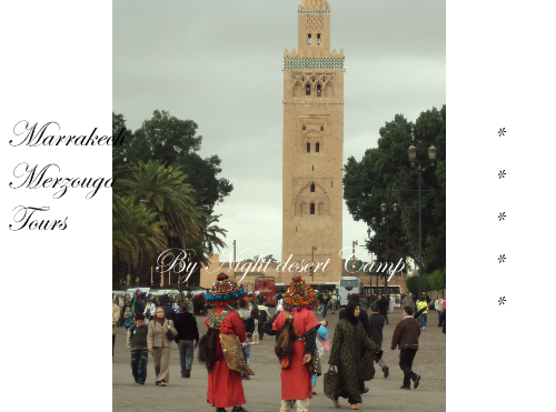 marrakech merzouga tours